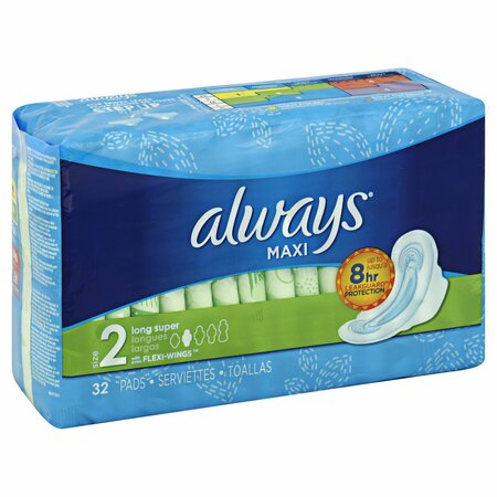 ALWAYS Maxi Super Long With Wings, 32PK 110426